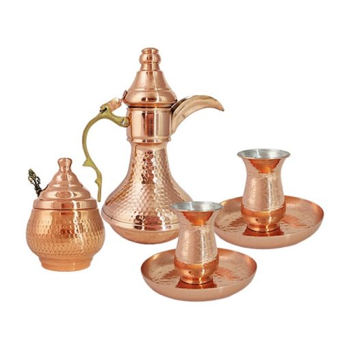 سرویس قهوه خوری دو نفره مسی