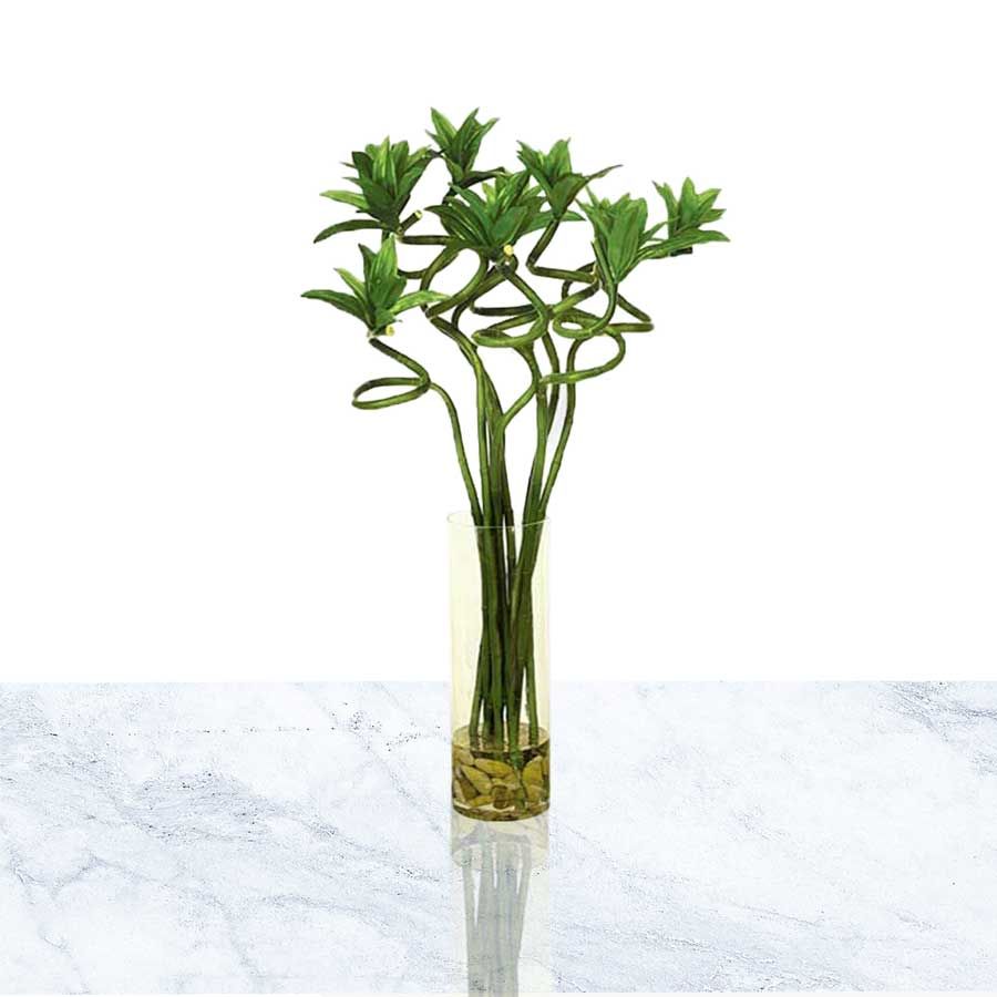 گلدان گل بامبو