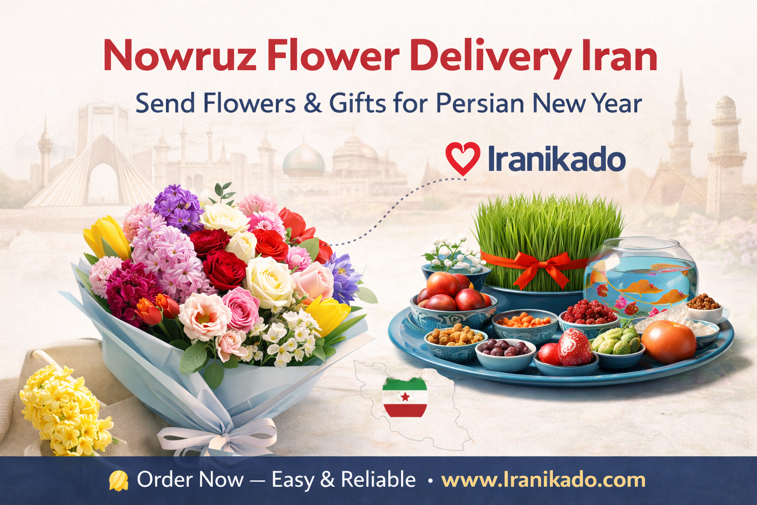 nowruz flower delivery iran