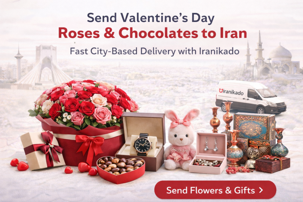 Valentine’s Day Roses and Chocolates Iran