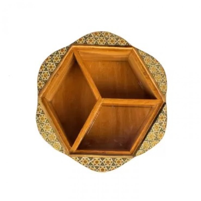 شکلات خوری خاتم کاری - تصویر 2