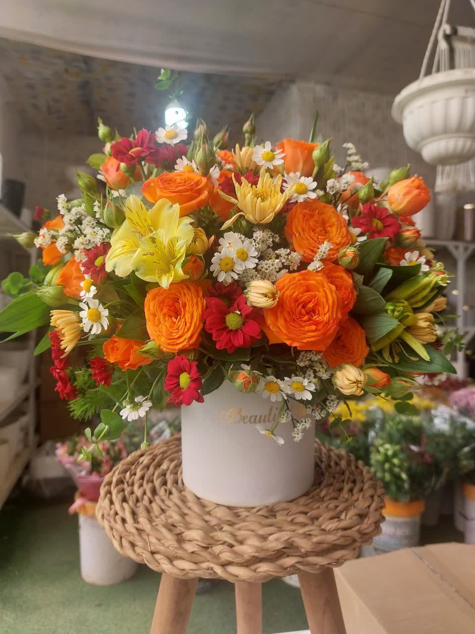 باکس گل پاییز