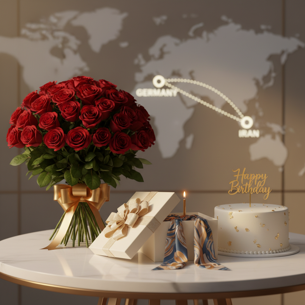 Send Flowers to Iran from Germany