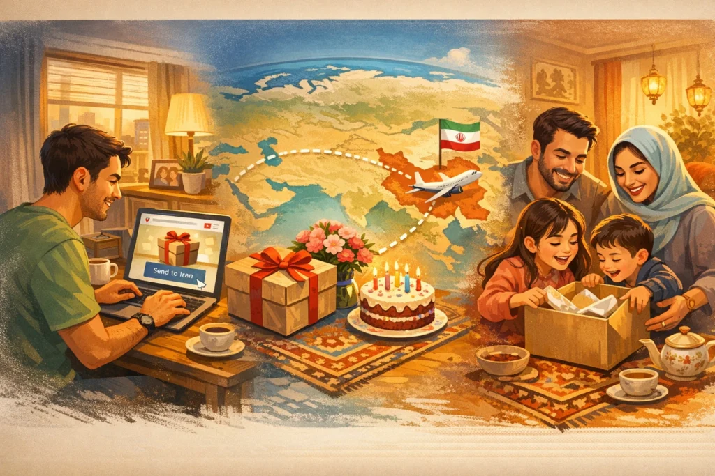 ارسال هدیه از خارج به ایران