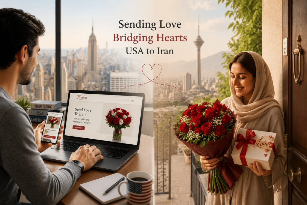 Send Flowers to Iran from USA