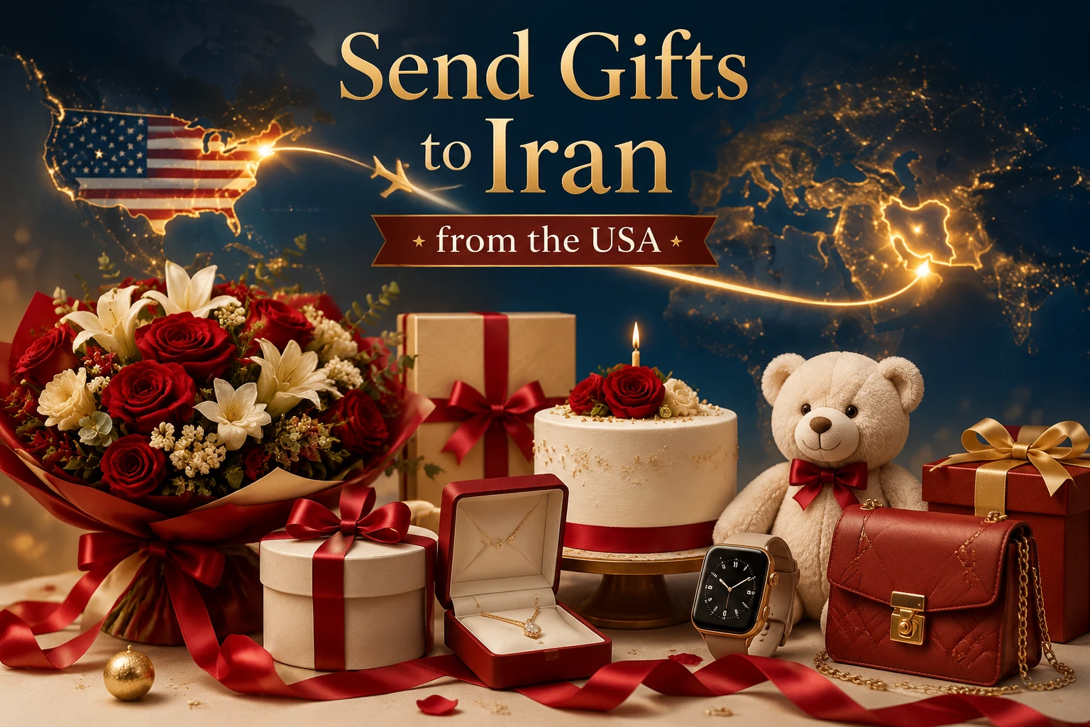 ارسال هدیه به ایران از آمریکا